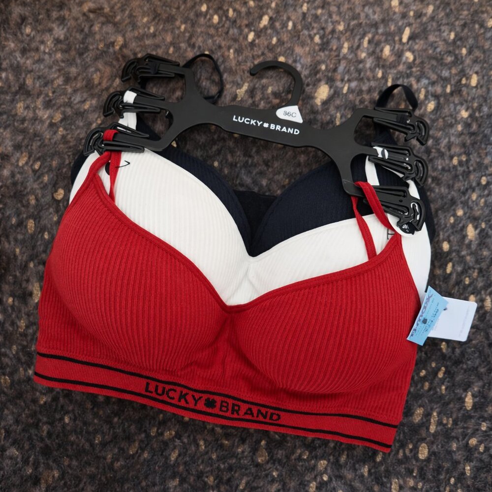 3 Pack Lucky Brand Bras